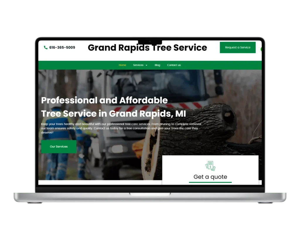 website design company project grnd rapid tree